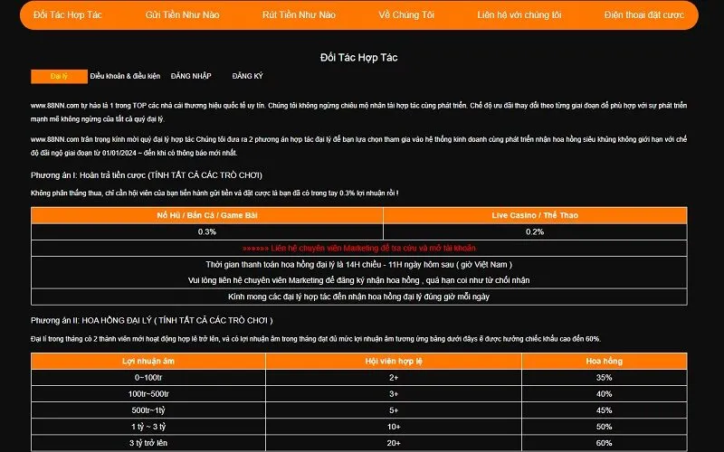Hợp tác đại lý - thu nhập dễ dàng